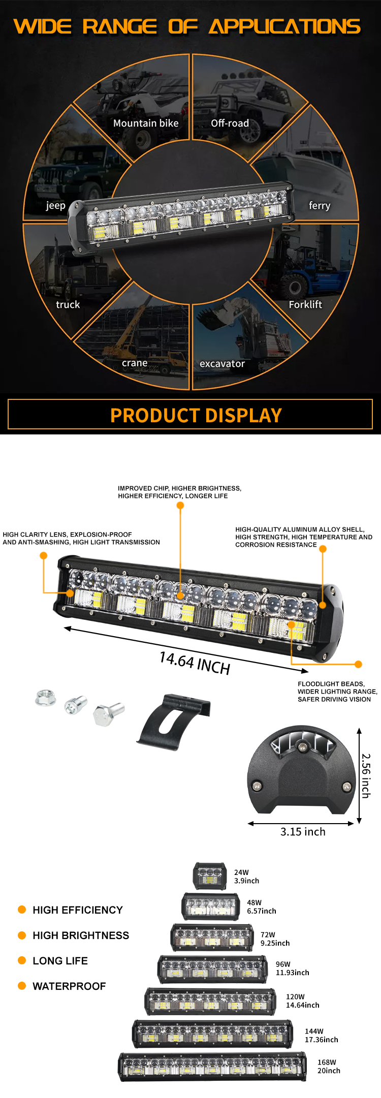 LB-C-001 LED Light Bar