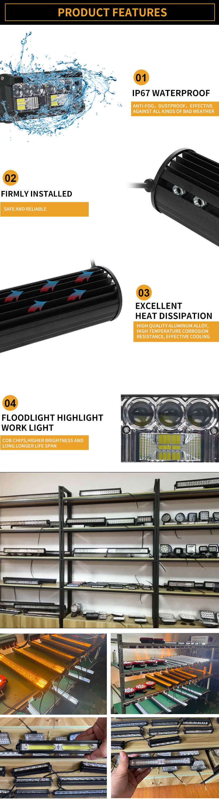 LB-C-001 LED Light Bar