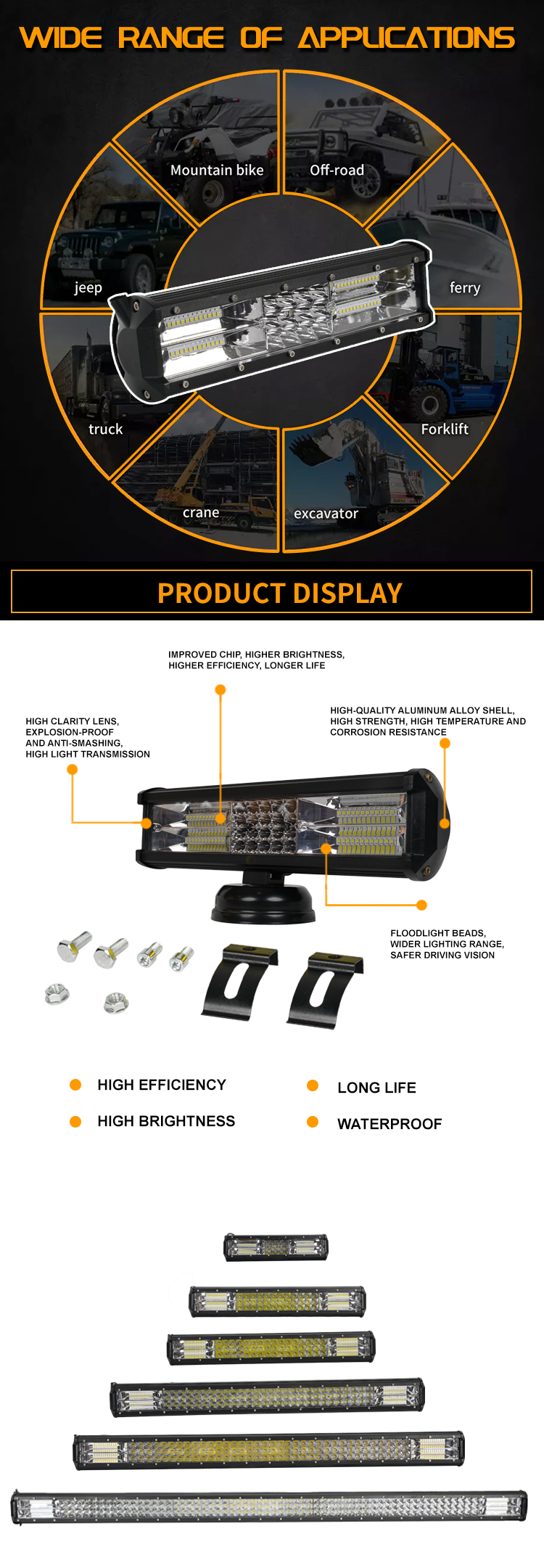 LB-D-001 LED Light Bar