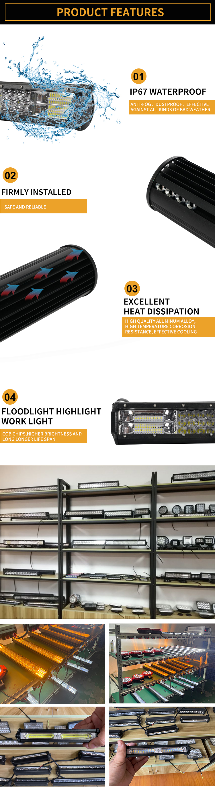 LB-D-001 LED Light Bar