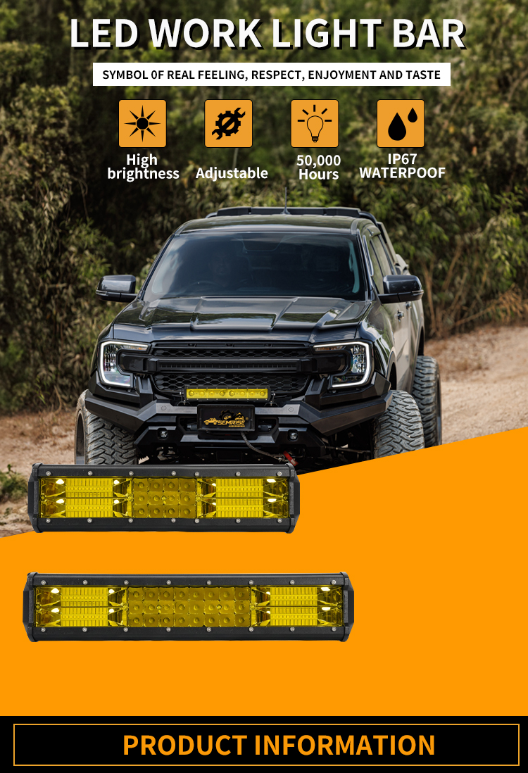 LB-D-001 Yellow LED Light Bar