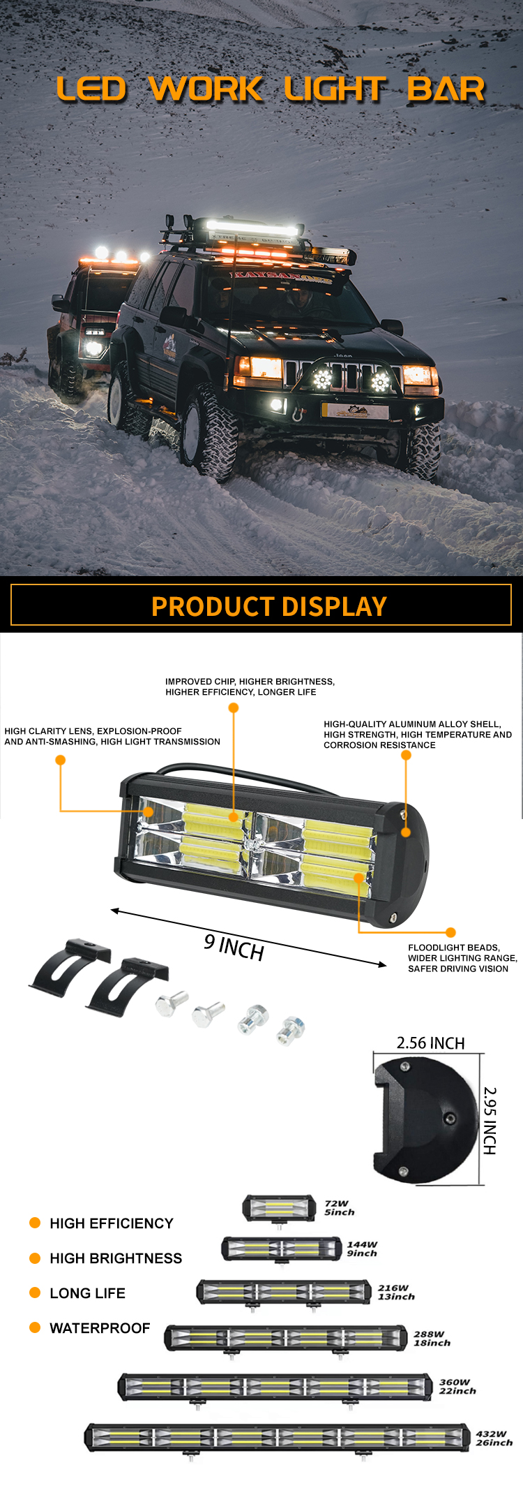 LB-D-003 LED Light Bar