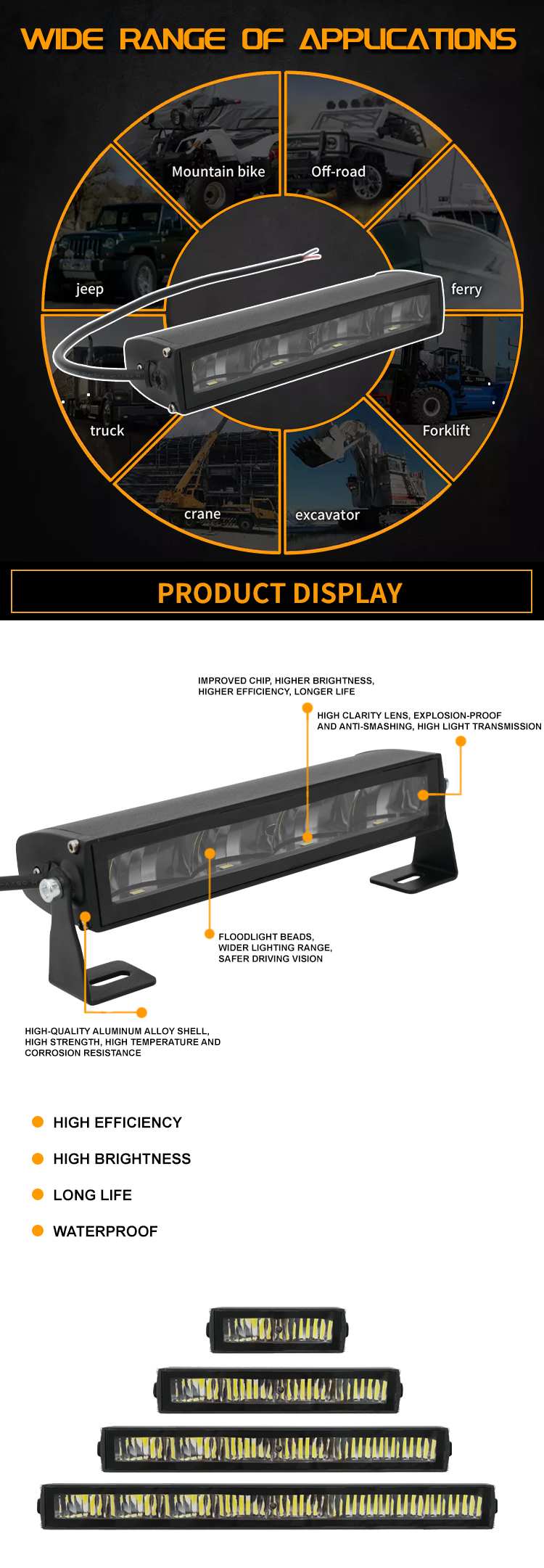 LB-H-001 LED Light Bar