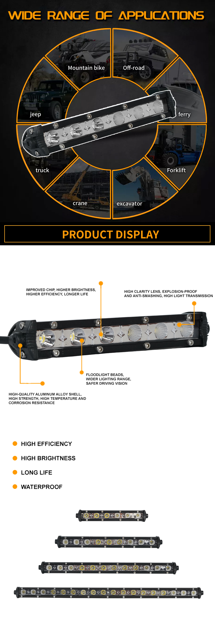 LB-S-001 LED Light Bar